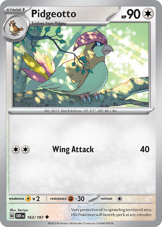 Pidgeotto 163/197