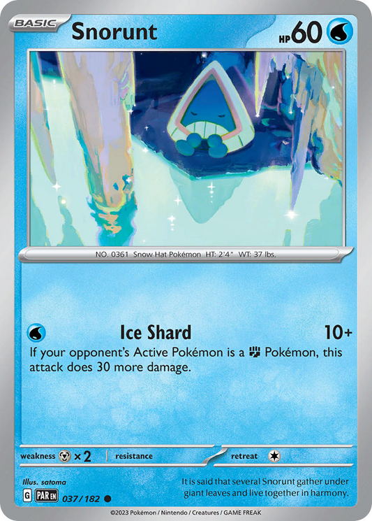 Snorunt 037/182