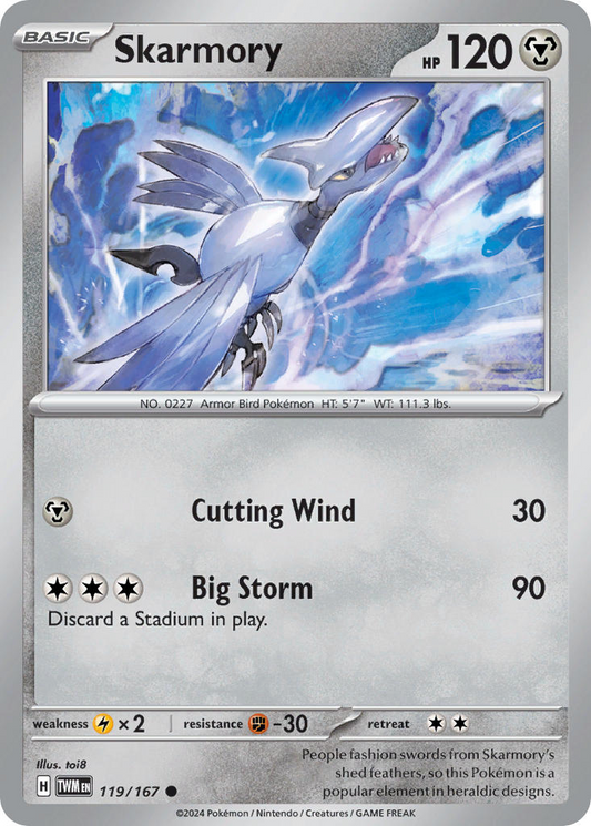 Skarmory 119/167