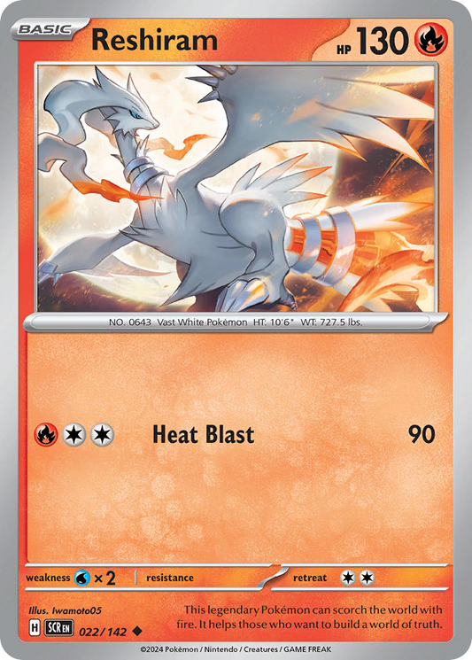 Reshiram 022/142