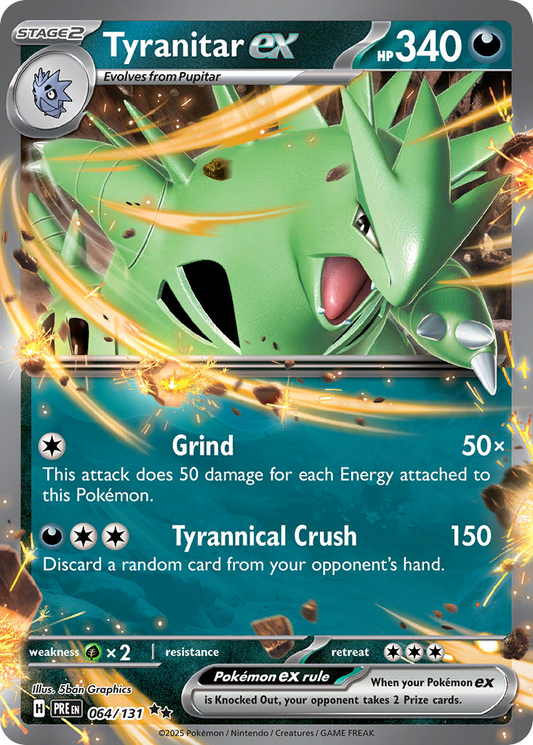 Tyranitar EX 064/131