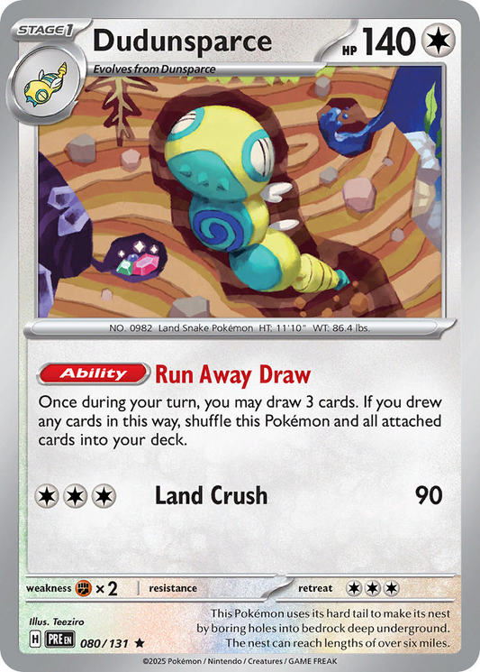 Dudunsparce 080/131