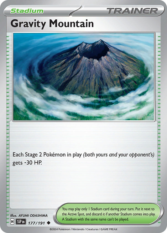 Gravity Mountain 177/191
