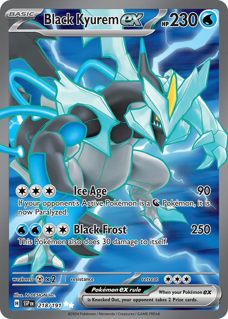 Black Kyurem EX 218/191