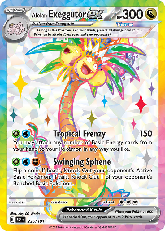 Alolan Exeggutor EX 225/191