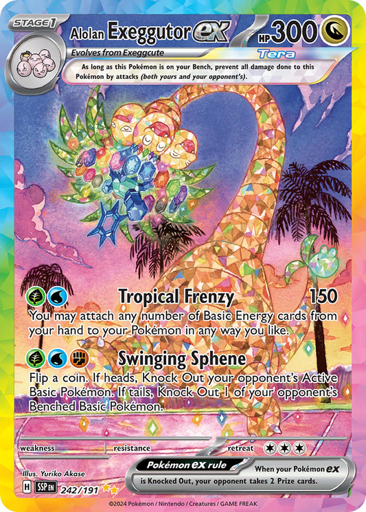 Alolan Exeggutor EX 242/191