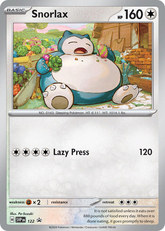 Snorlax SVP 122