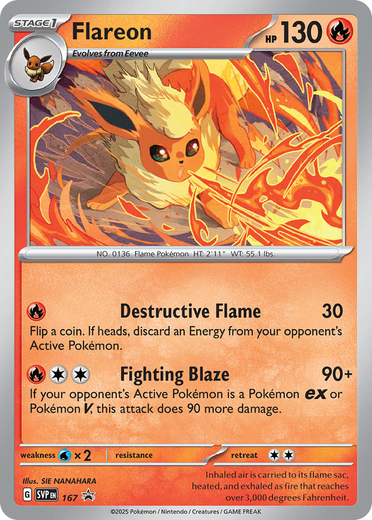 Flareon SVP 167