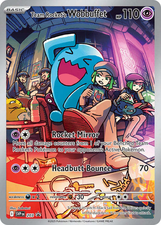 Team Rockets Wobbuffet SVP 203